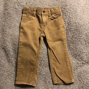 Boys tan corduroy pants 18 months